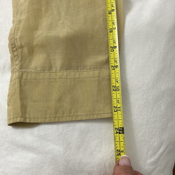 Lauren Ralph Lauren belted safari blouse utility shirt - Picture 12 of 13